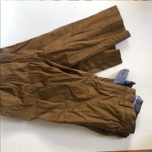 j.crew camel colored urban slim fit dress pant